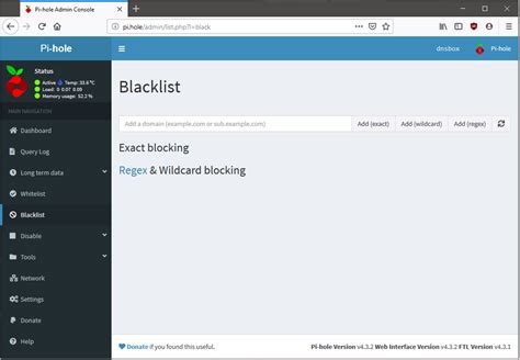Check out how you can create a better blacklist using regex in your Pi-Hole configuration. . Pihole blacklist